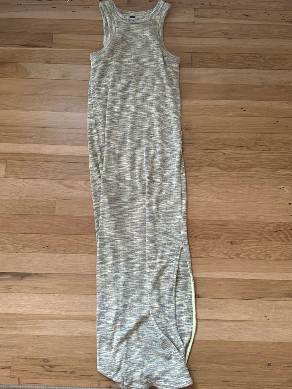 Old Navy Yellow and Beige Knit Dress